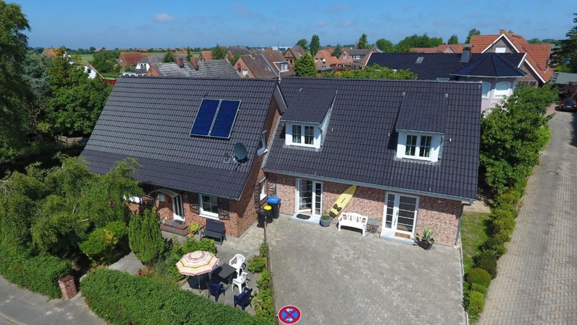 Aloha 1 Apartment Neue Tiefe Fehmarn Bagian luar foto