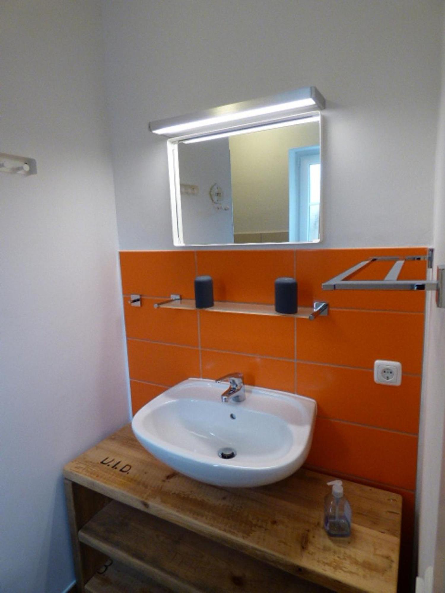 Aloha 1 Apartment Neue Tiefe Fehmarn Bagian luar foto